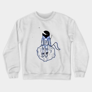 space man Crewneck Sweatshirt